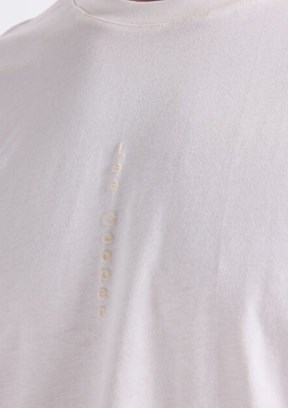 LEE COOPER - 262 LCM 242015 Erkek Beyaz O Yaka T-Shirt