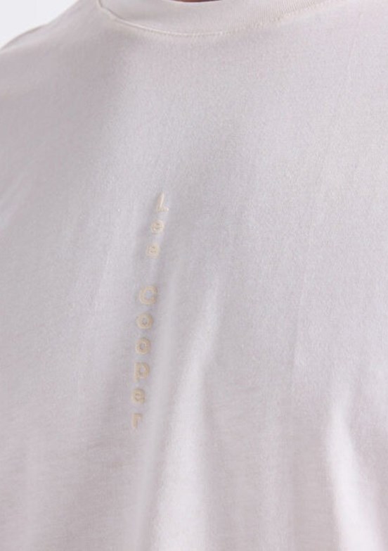 LEE COOPER - 262 LCM 242015 Erkek Beyaz O Yaka T-Shirt