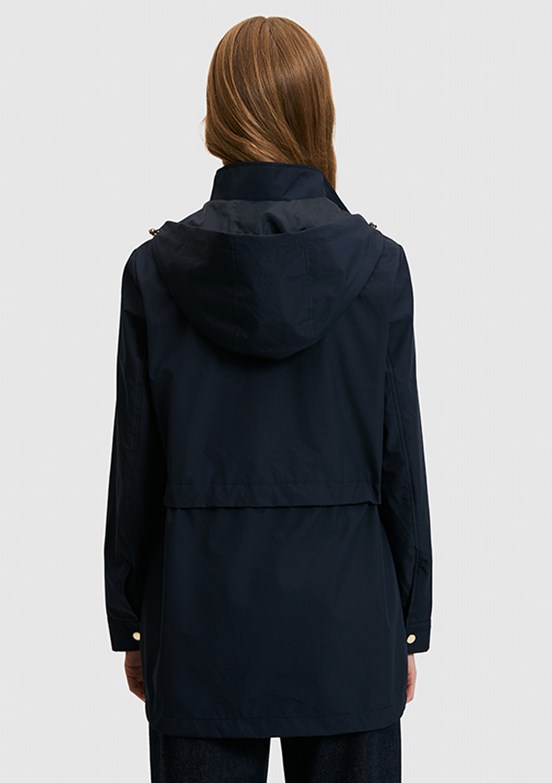 US POLO ASSN - Kadın Lacivert Basic Kaban
