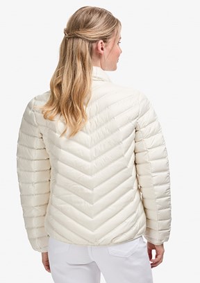US POLO ASSN - Kadın Beyaz Basic Mont