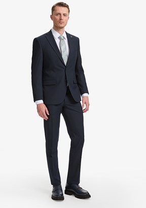 PIERRE CARDIN - Erkek Lacivert Slim Takım Elbise