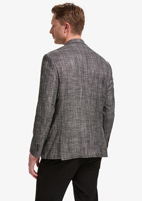 PIERRE CARDIN - Erkek Siyah Slim Ceket