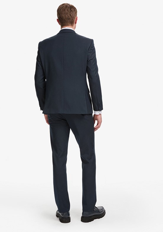 PİERRE CARDİN - Erkek Lacivert Slim Takım Elbise