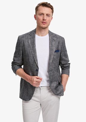 PIERRE CARDIN - Erkek Lacivert Slim Ceket