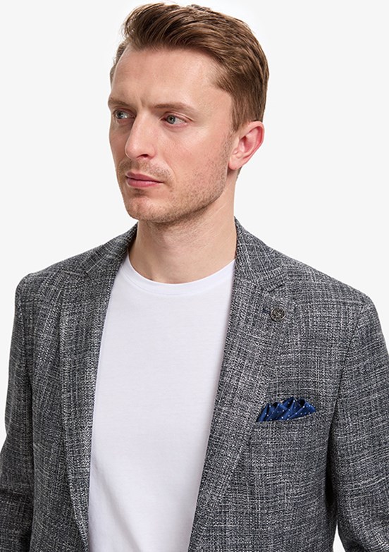 PIERRE CARDIN - Erkek Lacivert Slim Ceket