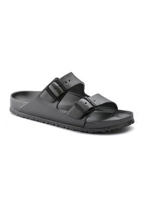 BİRKENSTOCK Arizona Eva Metallic - 1001497 Erkek Antrasit Plaj Terliği