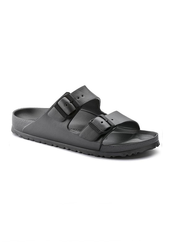 BİRKENSTOCK Arizona Eva Metallic - 1001497 Erkek Antrasit Plaj Terliği