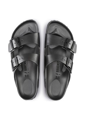BİRKENSTOCK Arizona Eva Metallic - 1001497 Erkek Antrasit Plaj Terliği