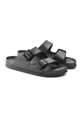 BİRKENSTOCK Arizona Eva Metallic - 1001497 Erkek Antrasit Plaj Terliği