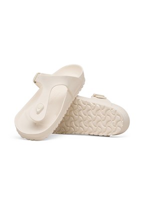 BİRKENSTOCK Gizeh Eva - 1031278 Unisex Ekru Plaj Terliği