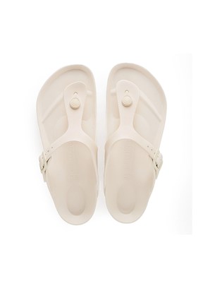 BİRKENSTOCK Gizeh Eva - 1031278 Unisex Ekru Plaj Terliği