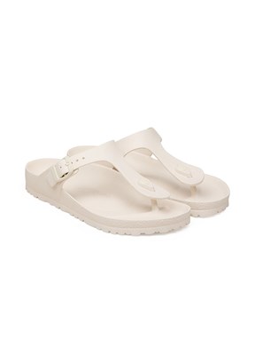 BİRKENSTOCK Gizeh Eva - 1031278 Unisex Ekru Plaj Terliği