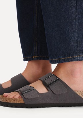 BIRKENSTOCK Arızona Bf - 1032023 Unisex Siyah Günlük Terlik