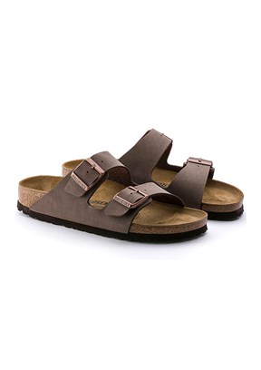 BİRKENSTOCK Arizona Bf Nu - 151183 Unisex Kahverengi Günlük Terlik