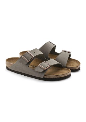 BİRKENSTOCK Arizona Bf Nu - 151213 Unisex Gri Günlük Terlik