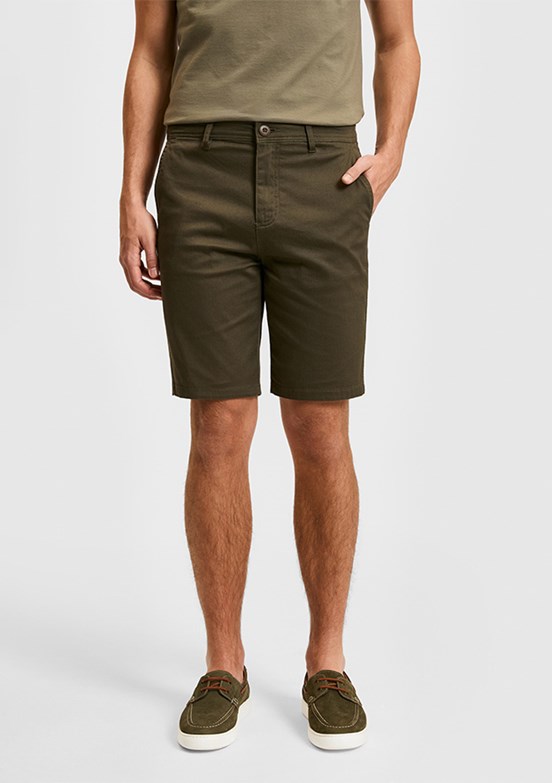US POLO ASSN - Erkek Yeşil Bermuda Şort