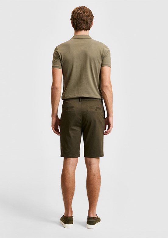US POLO ASSN - Erkek Yeşil Bermuda Şort