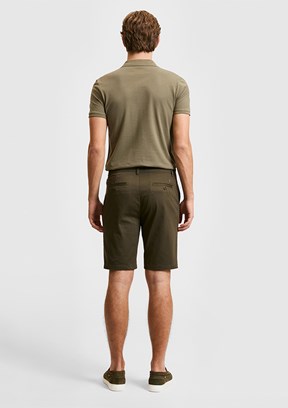 US POLO ASSN - Erkek Yeşil Bermuda Şort