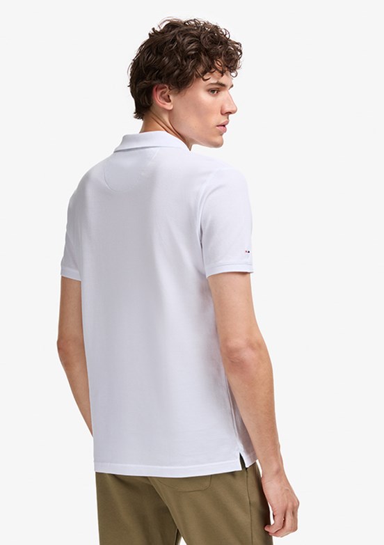 US POLO ASSN - Erkek Beyaz Slim T-Shirt