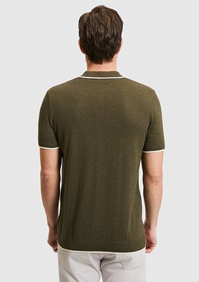 US POLO ASSN - Erkek Yeşil Regular Kazak