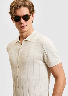 US POLO ASSN - Erkek Bej Regular Kazak