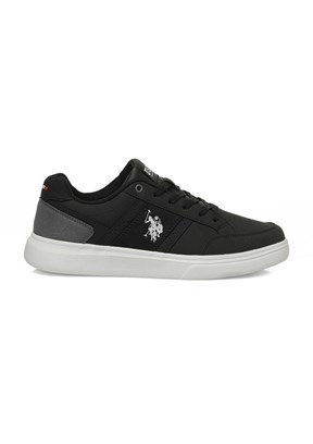US POLO ASSN 6M Arsena 6Fx - A10215671212010 Erkek Siyah Sneaker Ayakkabı