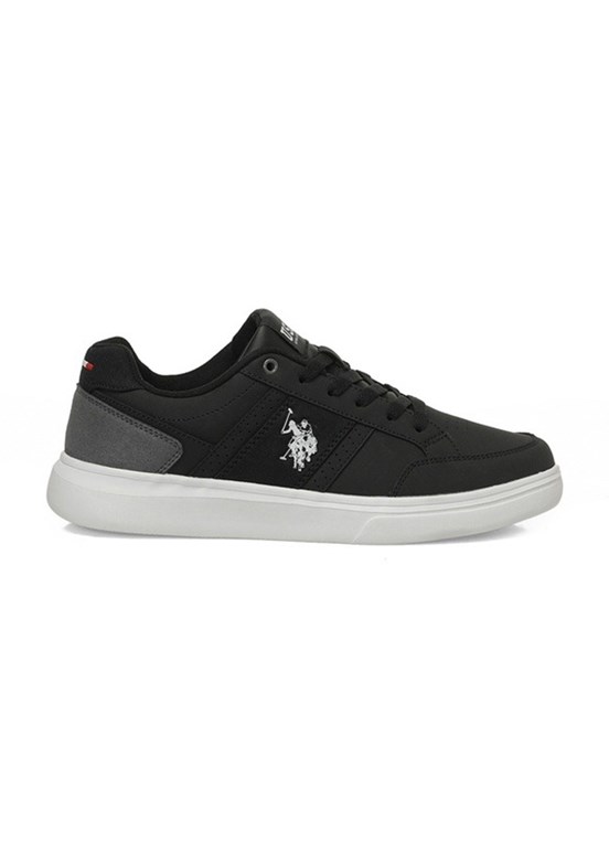 US POLO ASSN 6M Arsena 6Fx - A10215671212010 Erkek Siyah Sneaker Ayakkabı