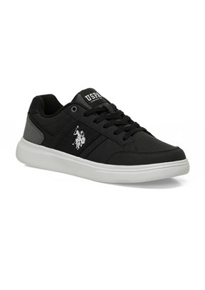 US POLO ASSN 6M Arsena 6Fx - A10215671212010 Erkek Siyah Sneaker Ayakkabı