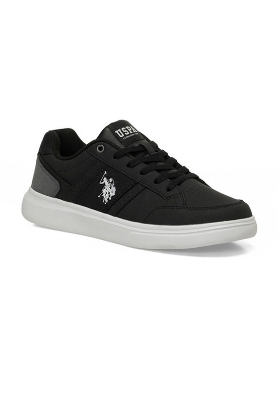 US POLO ASSN 6M Arsena 6Fx - A10215671212010 Erkek Siyah Sneaker Ayakkabı