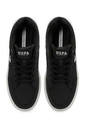 US POLO ASSN 6M Arsena 6Fx - A10215671212010 Erkek Siyah Sneaker Ayakkabı