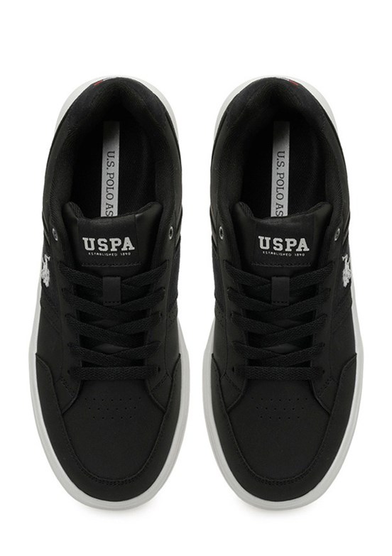 US POLO ASSN 6M Arsena 6Fx - A10215671212010 Erkek Siyah Sneaker Ayakkabı