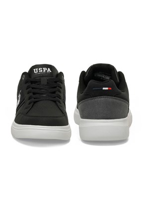 US POLO ASSN 6M Arsena 6Fx - A10215671212010 Erkek Siyah Sneaker Ayakkabı