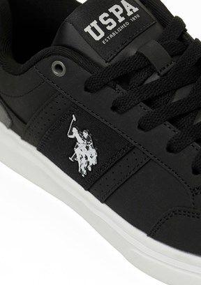 US POLO ASSN 6M Arsena 6Fx - A10215671212010 Erkek Siyah Sneaker Ayakkabı