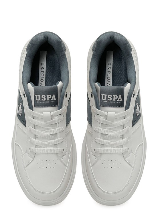 US POLO ASSN 6M Arsena 6Fx - A10215671312010 Erkek Beyaz Sneaker Ayakkabı
