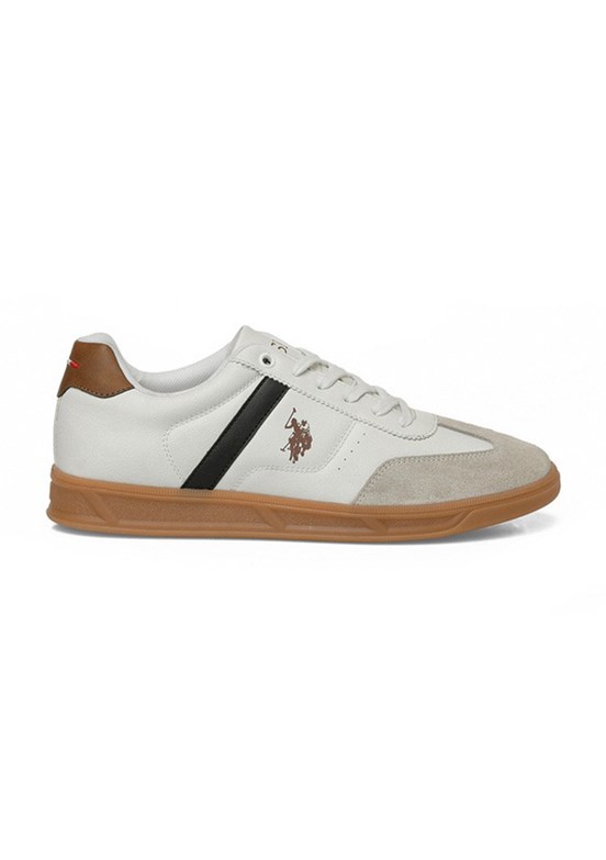 US POLO ASSN 6M Marquez 6Fx - A10215687612010 Erkek Beyaz Sneaker Ayakkabı