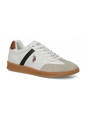 US POLO ASSN 6M Marquez 6Fx - A10215687612010 Erkek Beyaz Sneaker Ayakkabı