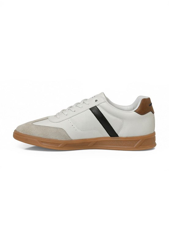 US POLO ASSN 6M Marquez 6Fx - A10215687612010 Erkek Beyaz Sneaker Ayakkabı
