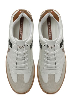 US POLO ASSN 6M Marquez 6Fx - A10215687612010 Erkek Beyaz Sneaker Ayakkabı