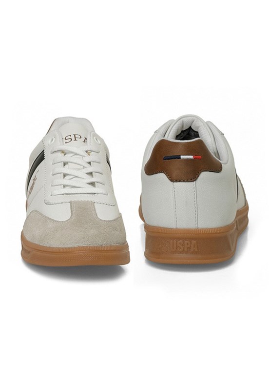 US POLO ASSN 6M Marquez 6Fx - A10215687612010 Erkek Beyaz Sneaker Ayakkabı