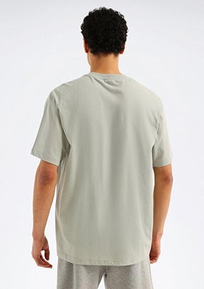 REEBOK 6M Tuche - A10220403007010 Erkek Yeşil Kısa Kol T-Shirt