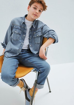 MAVİ Simba - M6217002-A2948 Kadın Mavi Denim Gömlek