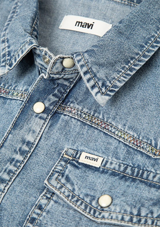 MAVİ Simba - M6217002-A2948 Kadın Mavi Denim Gömlek