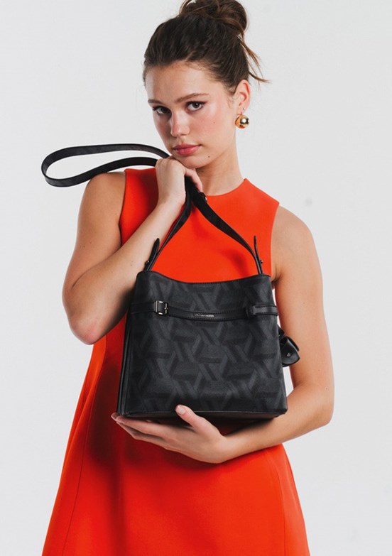 US POLO ASSN - US26116 Kadın Siyah Omuz Çantası
