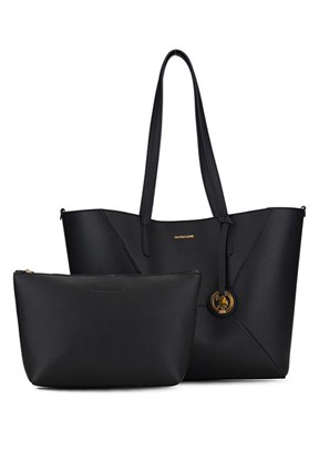 US POLO ASSN - US26140 Kadın Siyah Omuz Çantası