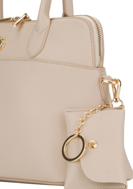 US POLO ASSN - US26186 Kadın Bej Çapraz Çanta