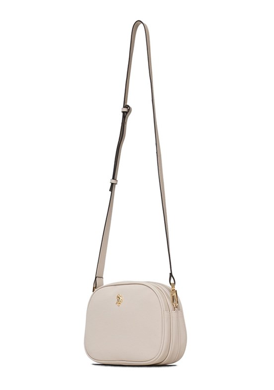 US POLO ASSN - US26266 Kadın Bej Çapraz Çanta