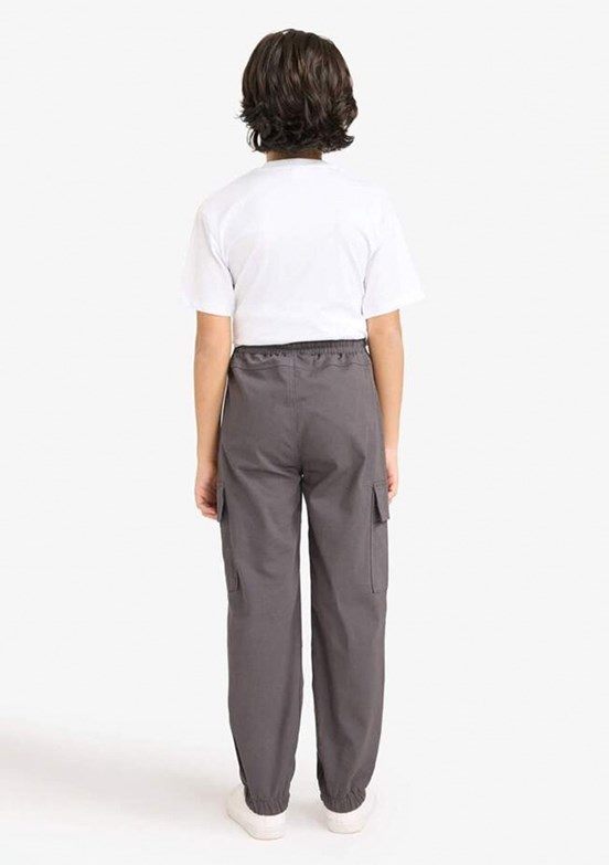 DEFACTO - G6424A8DFA Erkek Çocuk Antrasit Normal Bel Pantolon