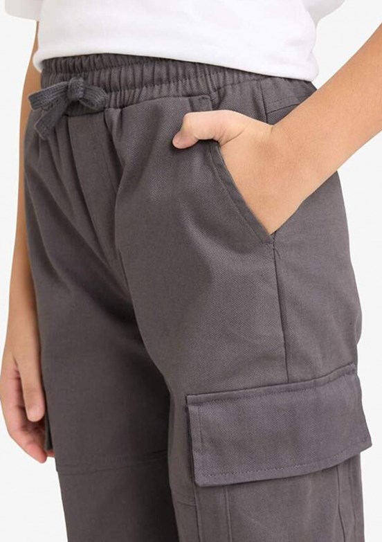 DEFACTO - G6424A8DFA Erkek Çocuk Antrasit Normal Bel Pantolon