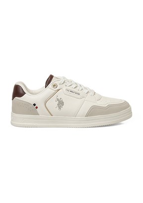 US POLO ASSN - TIARRA 6FX Kadın Bej Sneaker Ayakkabı