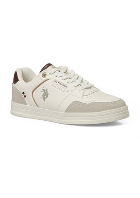 US POLO ASSN - TIARRA 6FX Kadın Bej Sneaker Ayakkabı